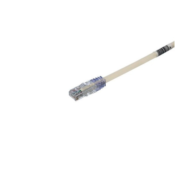 3 ft Panduit UTP6AX3 24 AWG Copper Cat 6A UTP Patch Cord Off White