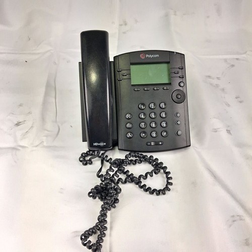 Polycom VVX 301 VoIP Business Phone 2201-48300-001 PoE SIP