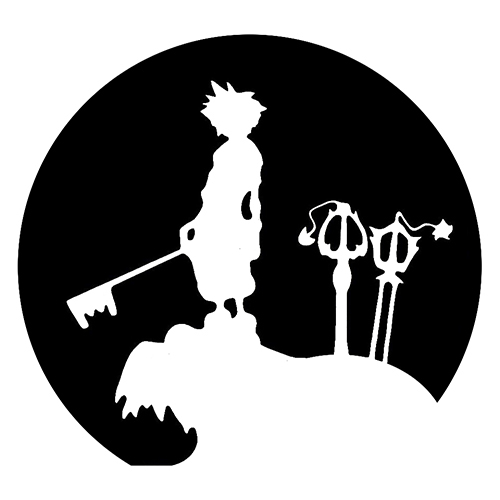Classic Video Game Kingdomhearts Character Sora Moon Vinyl Decal Sticker 