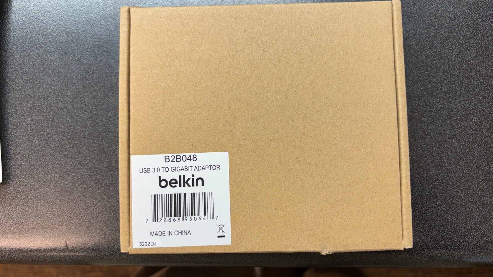 Belkin B2B048 USB 3.0 Gigabit Ethernet Adapter