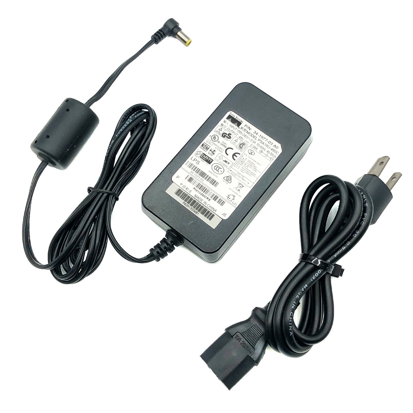 Original AC Adapter Charger For Cisco CP-7811 CP-7821 CP-7841 IP Phone 48V