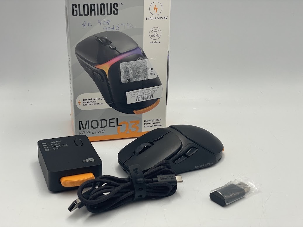 Glorious Model O3 Wireless Mouse - Black