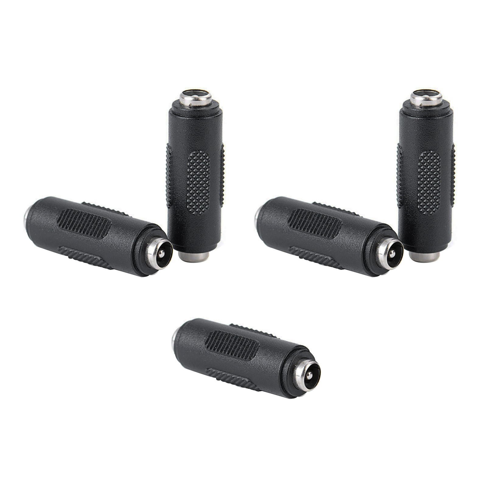5pcs DC Coupler Female to Female compatible with DVRs, and LED light strips