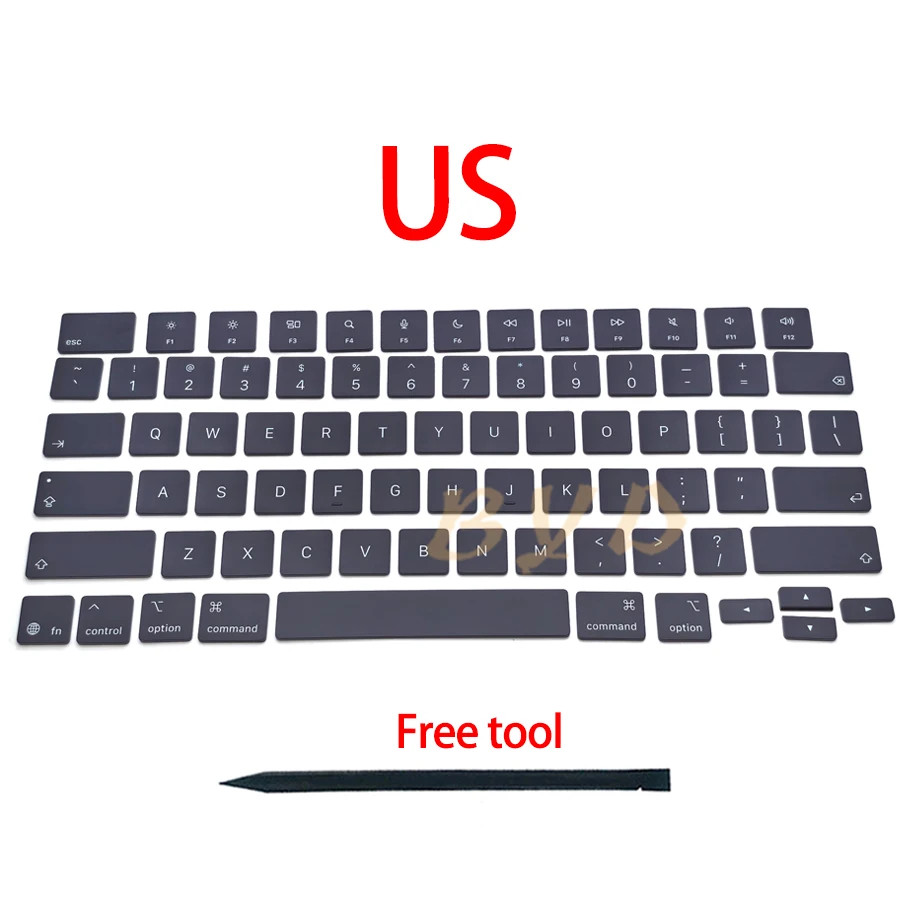 M5 Key Cap set For Macbook Air Pro M5 Pro Max A3448 A3449 A3434 Cap 2026 Year