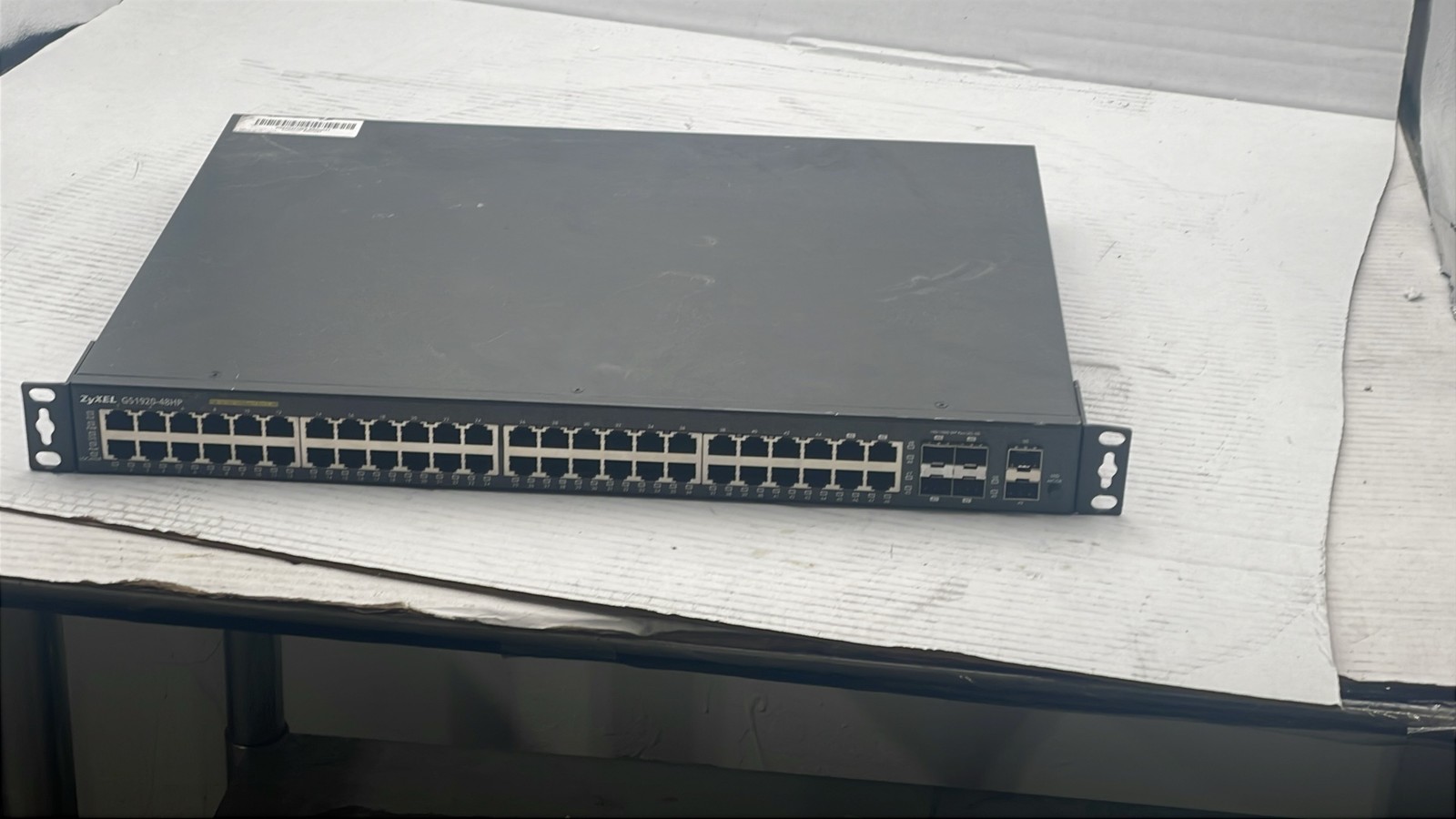 Zyxel GS1920-48HP 48 Port Gigabit PoE+ Smart Managed Network Switch 375W