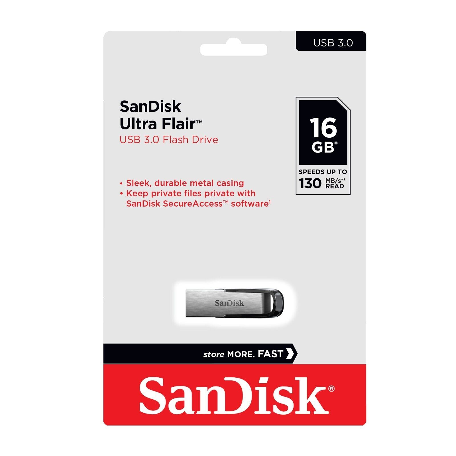 SanDisk Ultra Flair USB 3.0 32GB 64GB 128GB FAST Flash Drive Thumb Stick Memory