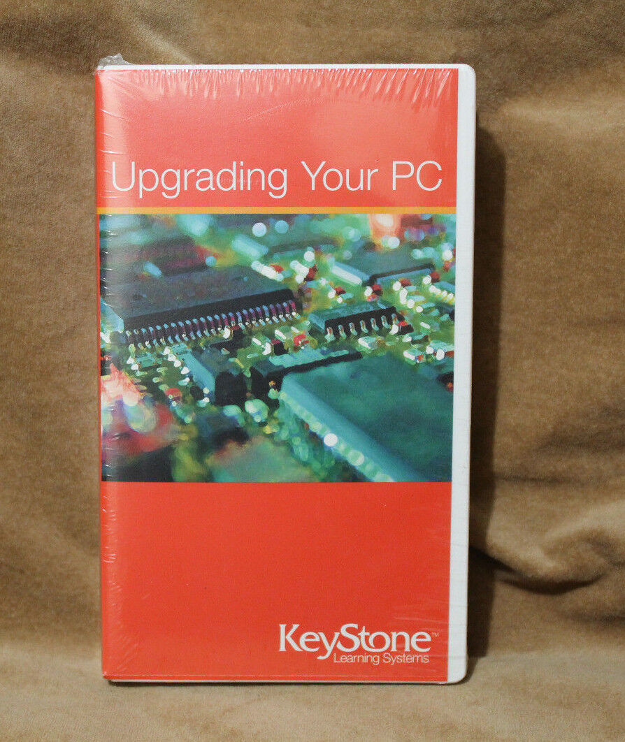 VHS Upgrading Your PC KeyStone Learning Systems Vintage NIP New Sealed