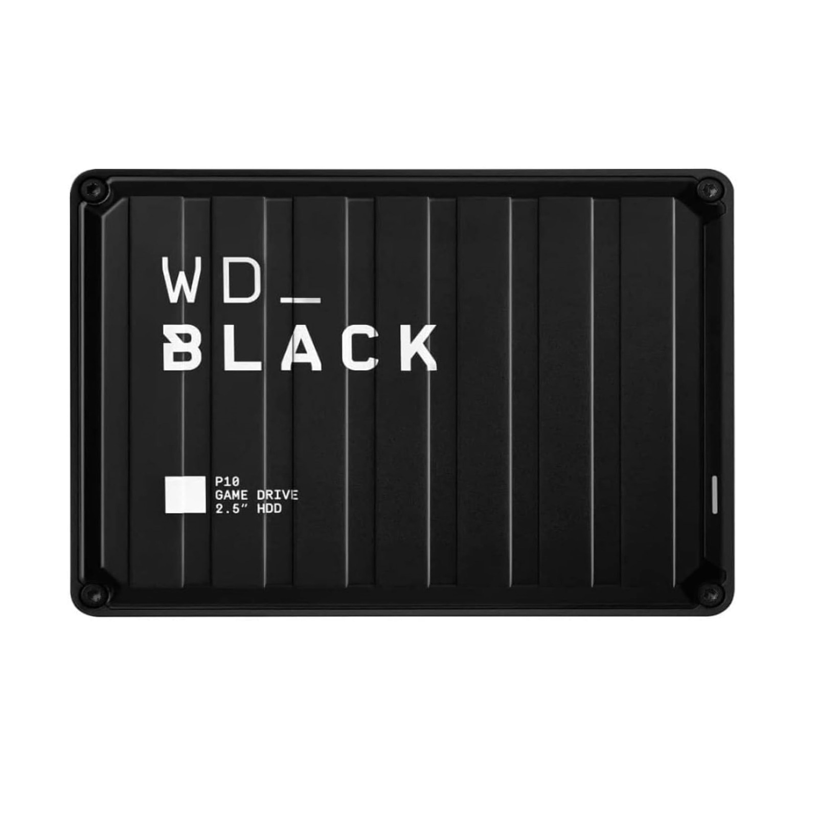 WD_BLACK 4TB P10 Game Drive, Portable External Hard Works 4TB, Black