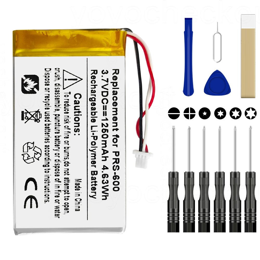 For Sony A98927554931 A98941654402 PRS-600 A-1732-035-A  Batterey Rplacement