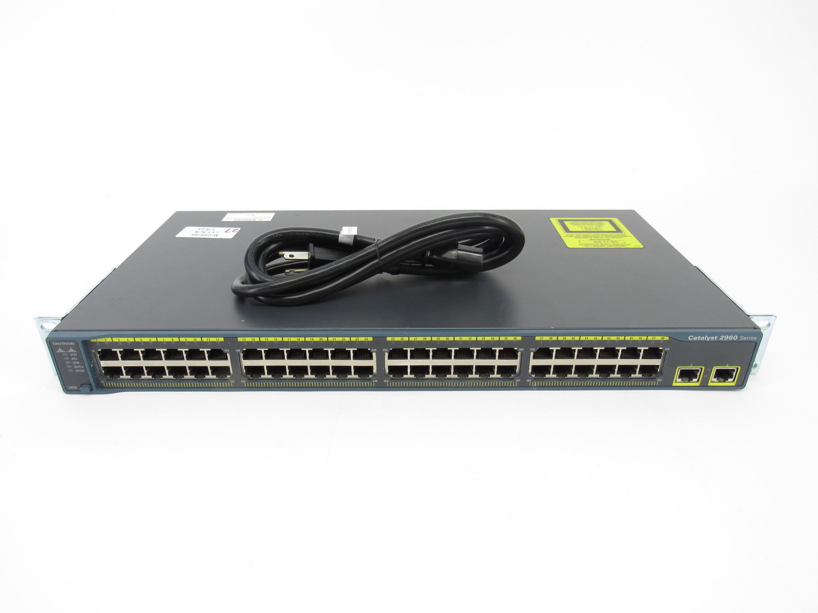 Cisco Catalyst WS-C2960-48TT-L V07 48 Port 2x 1GbE Uplinks Fast Ethernet Switch