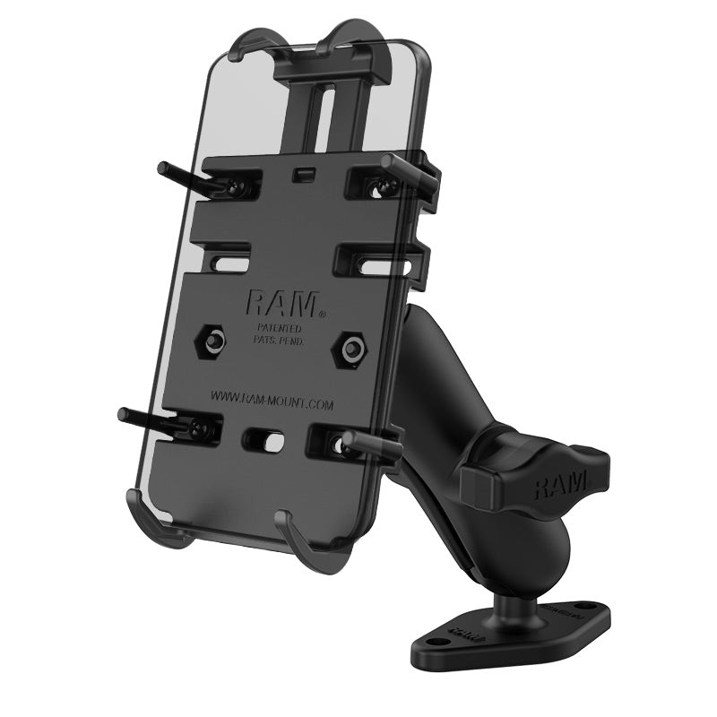 RAM-B-102-PD3U  RAM Quick-Grip Phone Mount with Diamond Base...