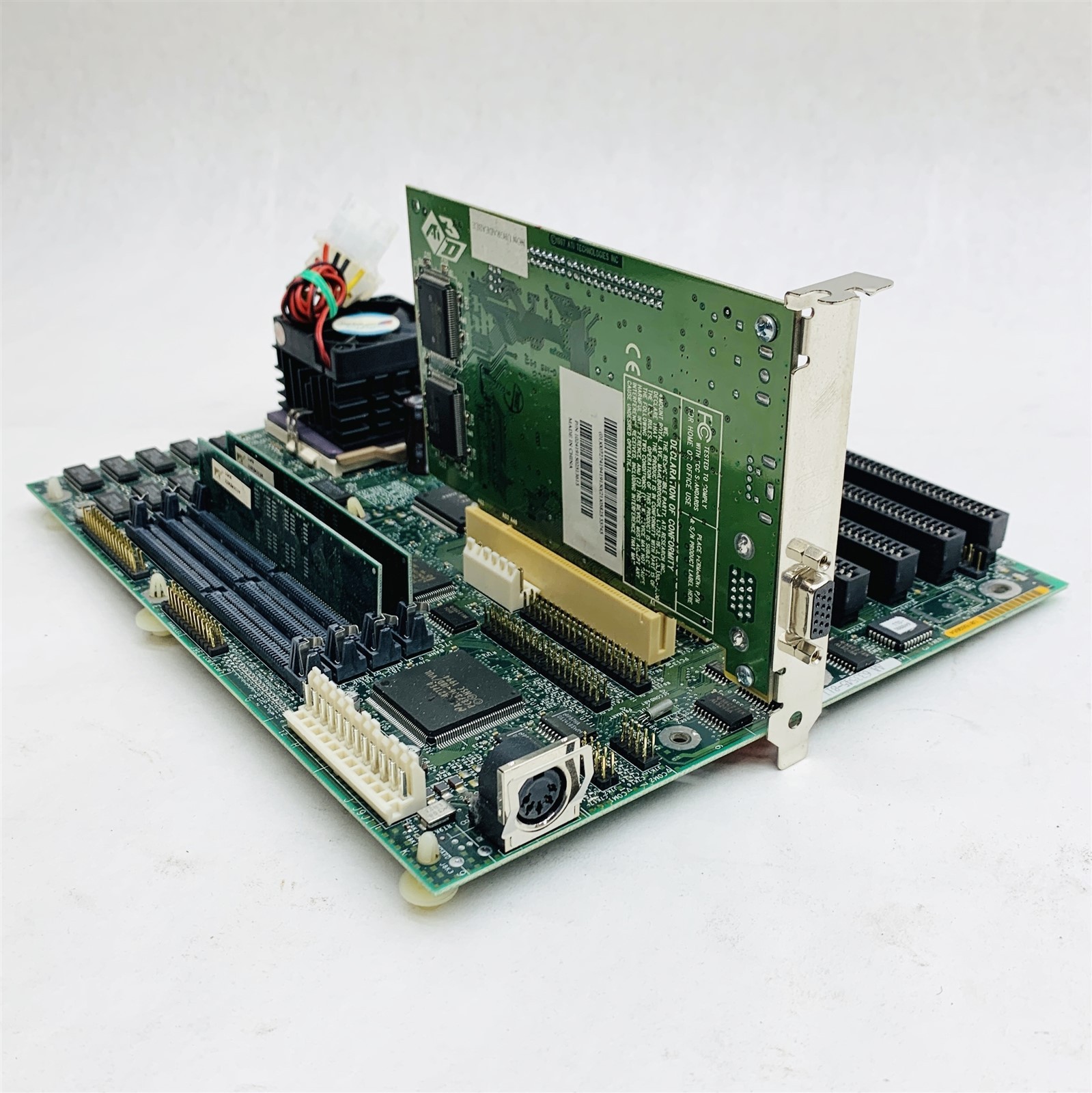 Intel AA633545-811 Retro Computer Board Pentium 133MHz 32MB RAM ATI 3D Rage Pro