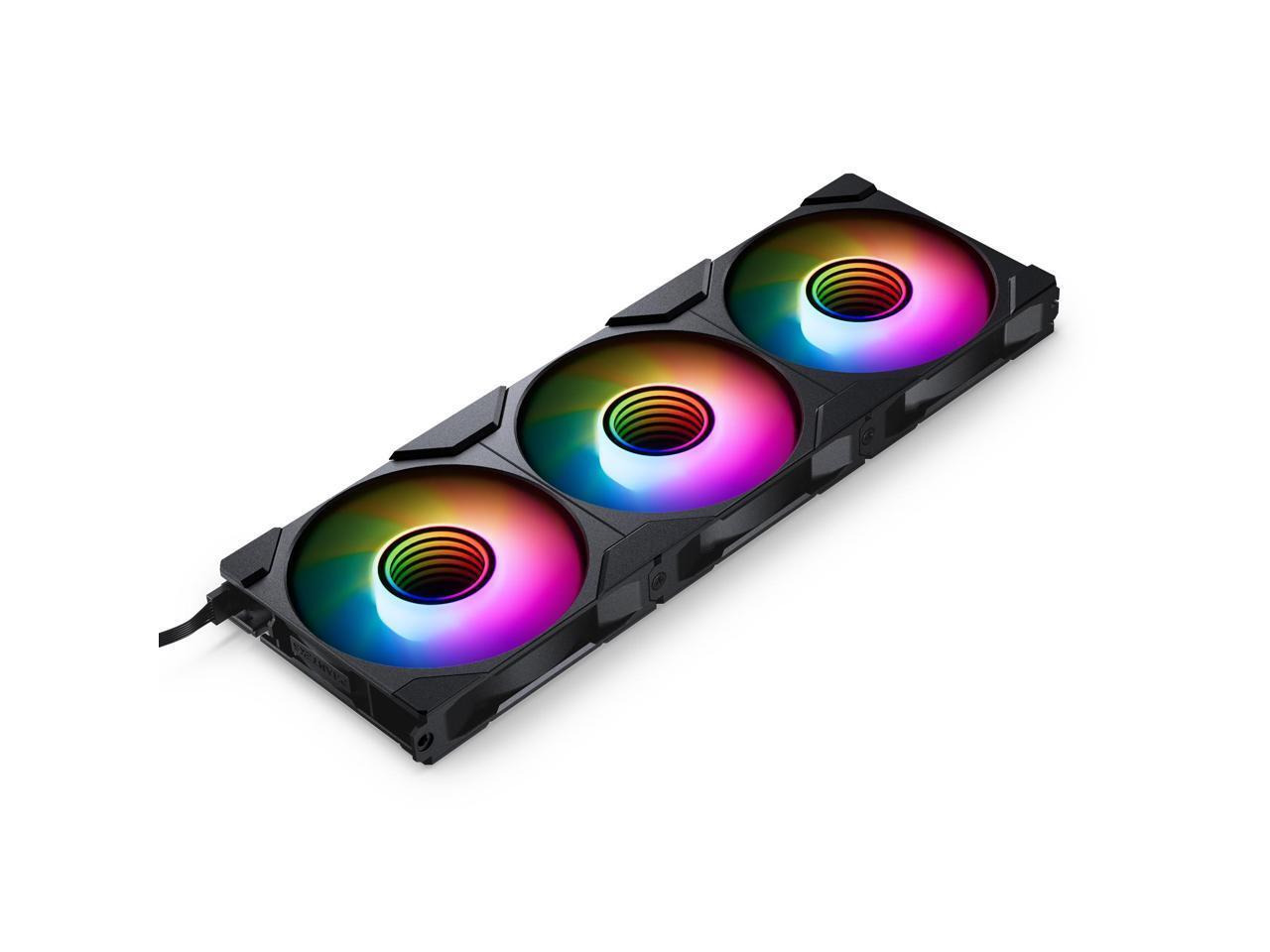 Phanteks M25-120 Gen2 Triple Pack, 3x 120mm ARGB High Performance Cooling Fans,