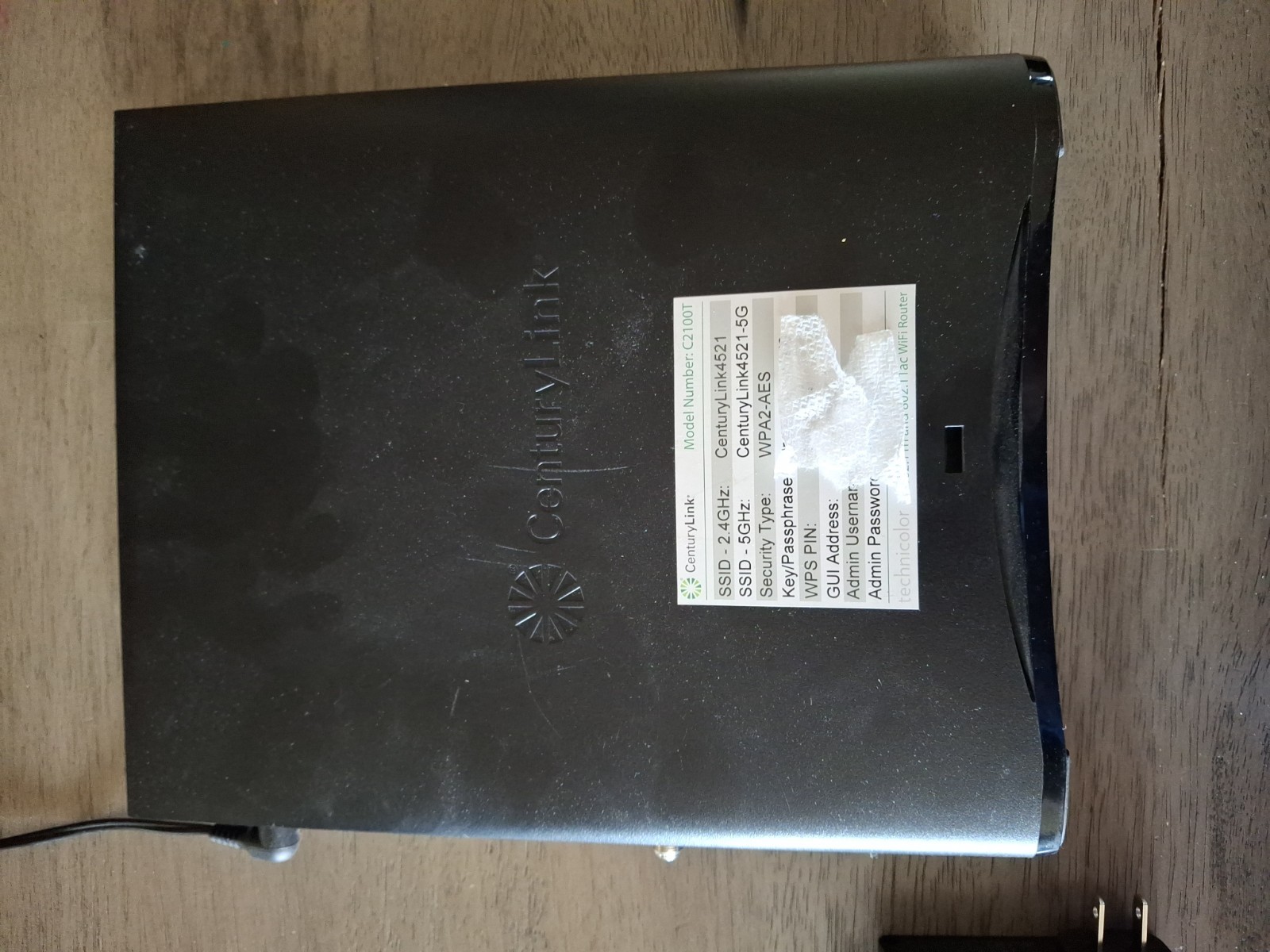 Nice Technicolor  CenturyLink C2100T Wireless Modem Works Great
