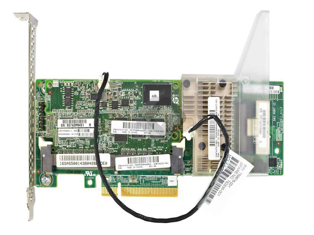 HPE 726821-B21 749797-001 SMART ARRAY P440/4GB 12GB/S SAS 784483-001 726815-002