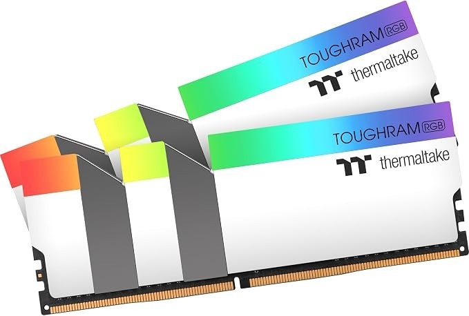 Thermaltake TOUGHRAM RGB DDR4 Memory White 16GB (8GB x 2) 4000 MHz Intel XMP 2.0