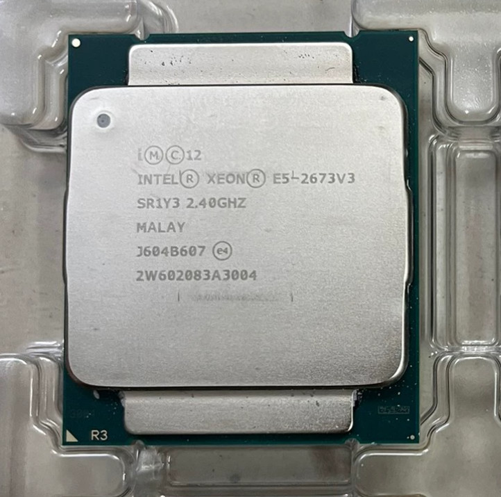 Intel Xeon E5-2673V3 SR1Y3 2.4GHz 12 Core LGA2011-3 Server CPU 30MB Cache