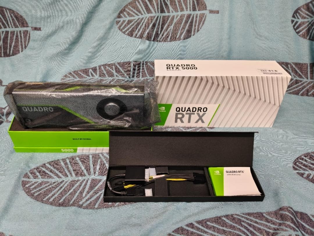 ELSA Quadro RTX 5000 16GB GPU Card PCIe DisplayPort USB-C New
