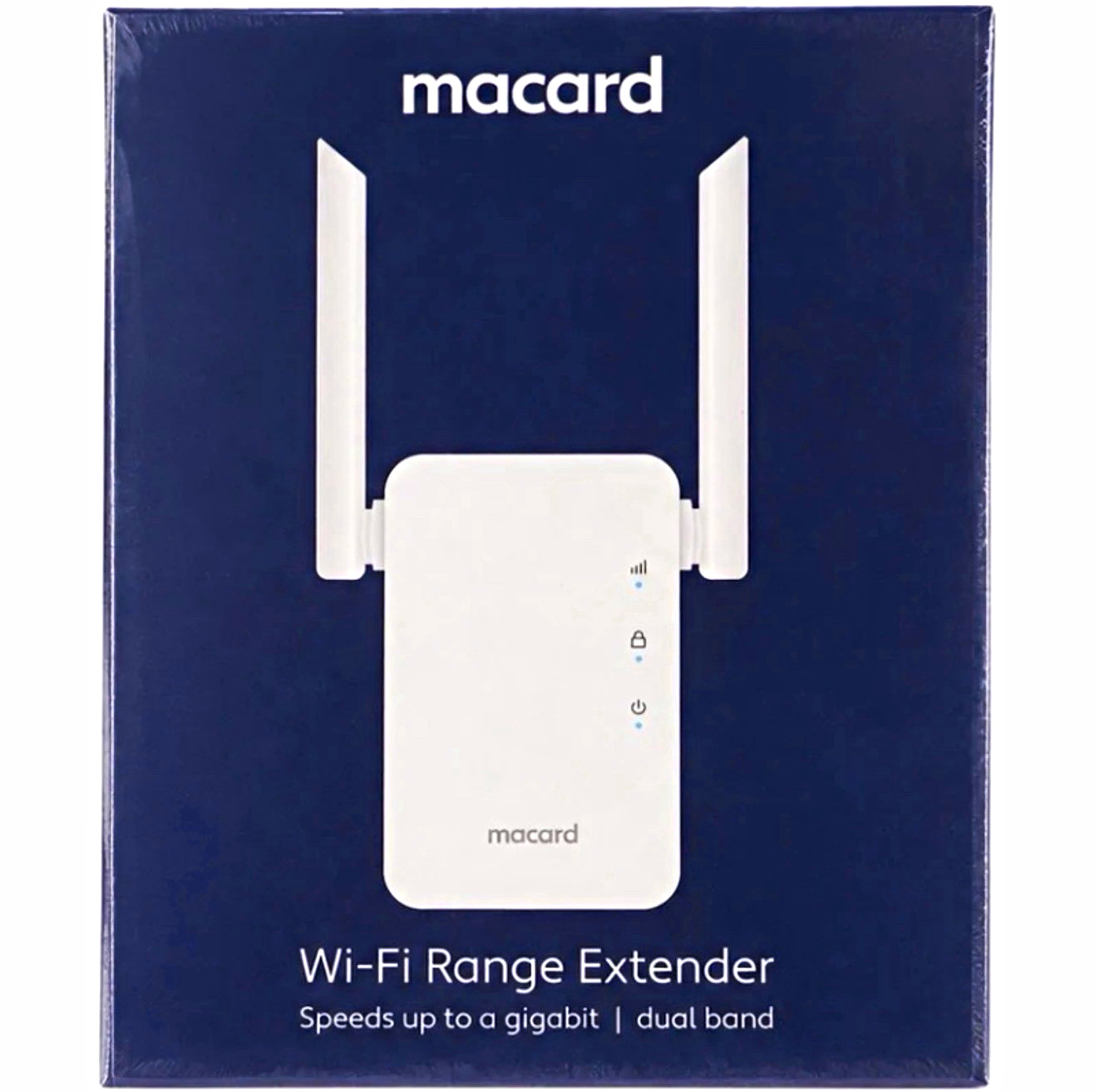 macard RE1200 Dual-Band Wi-Fi Range Extender 2.4/5GHz 1x RJ-45 White