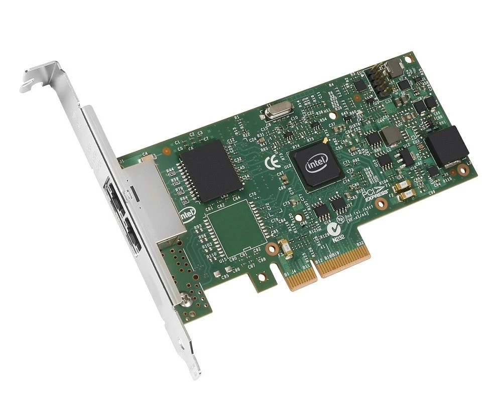 New Lenovo ThinkServer I350-T2 PCIe 1Gb 2-Port Base-T Ethernet Adapte 4XC0F28730