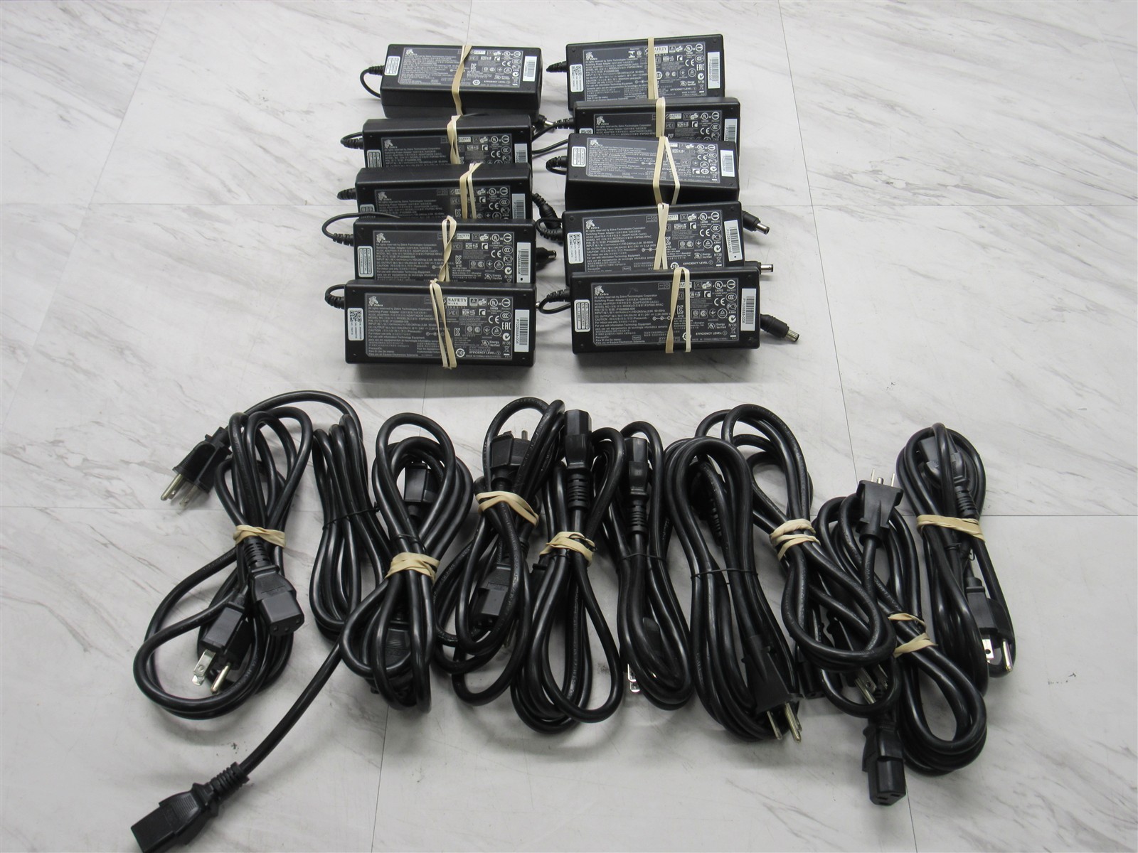 10 LOT Genuine Zebra 60W 24V Adapter GX420 GK420 ZD420 Label Printer FSP060-RPAC