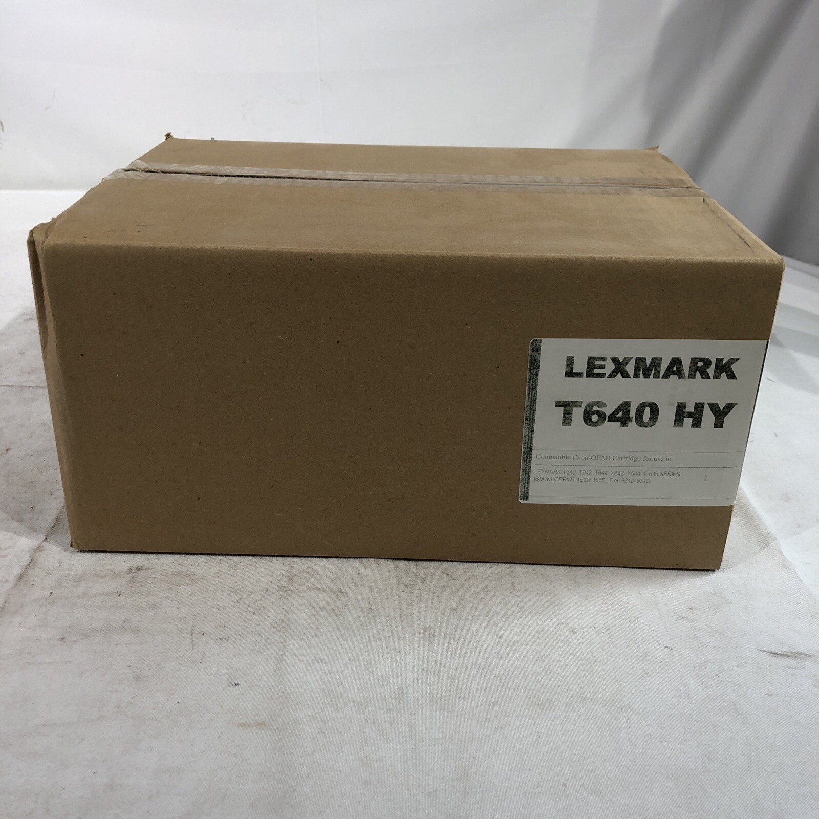 Lexmark 64015HA High Yield Return Program Black Toner T640 HY OEM NIB