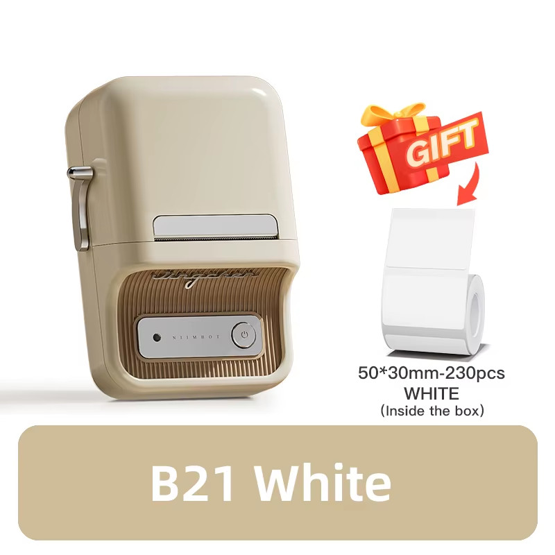 B21 B21 PRO Bluetooth Adhesive Label Printers Mini Thermal Printer Wireless Barc