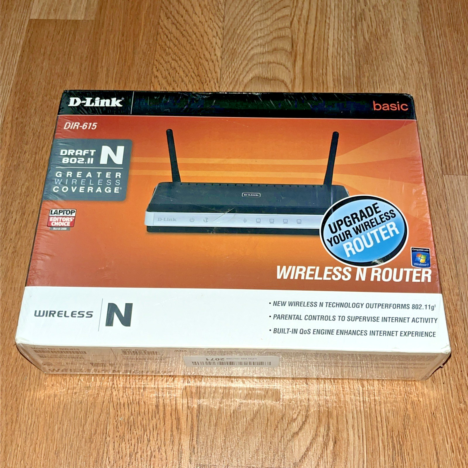 D-LINK BASIC WIRELESS N ROUTER DIR-615 802.11 BRAND NEW SEALED