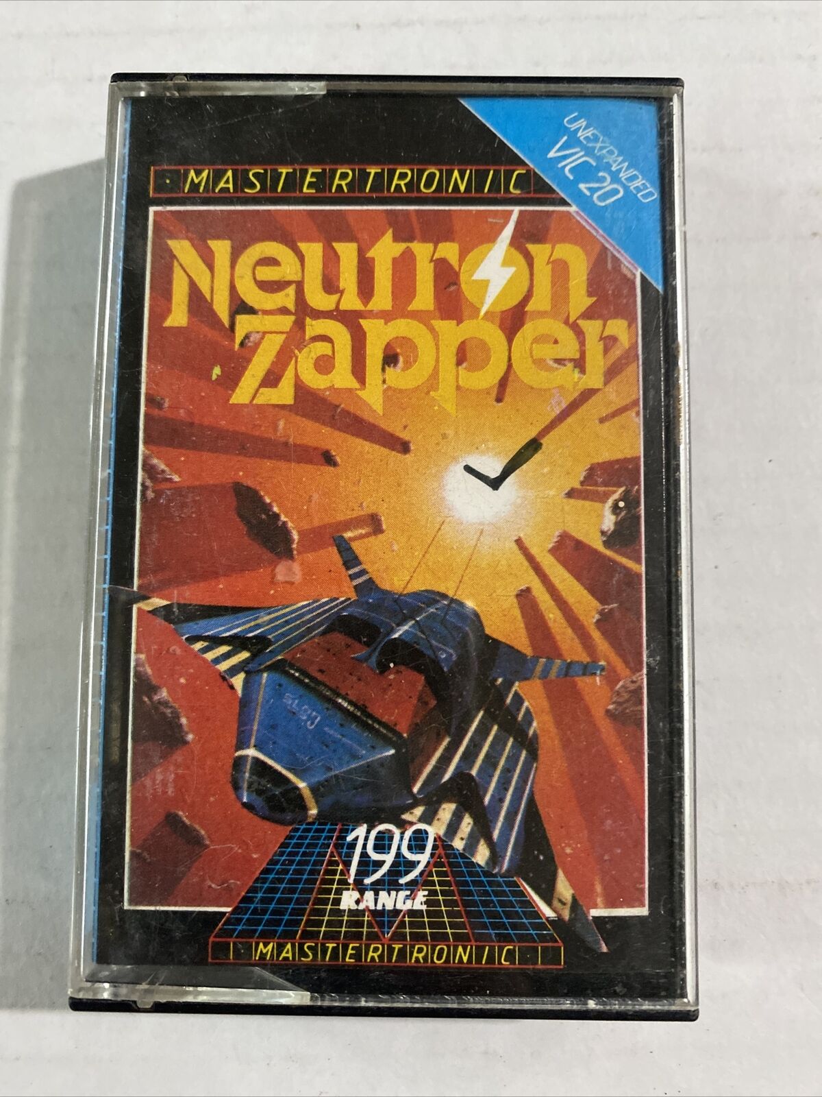Commodore VIC-20 Neutron Zapper - Cassette Game By Mastertronic  1984