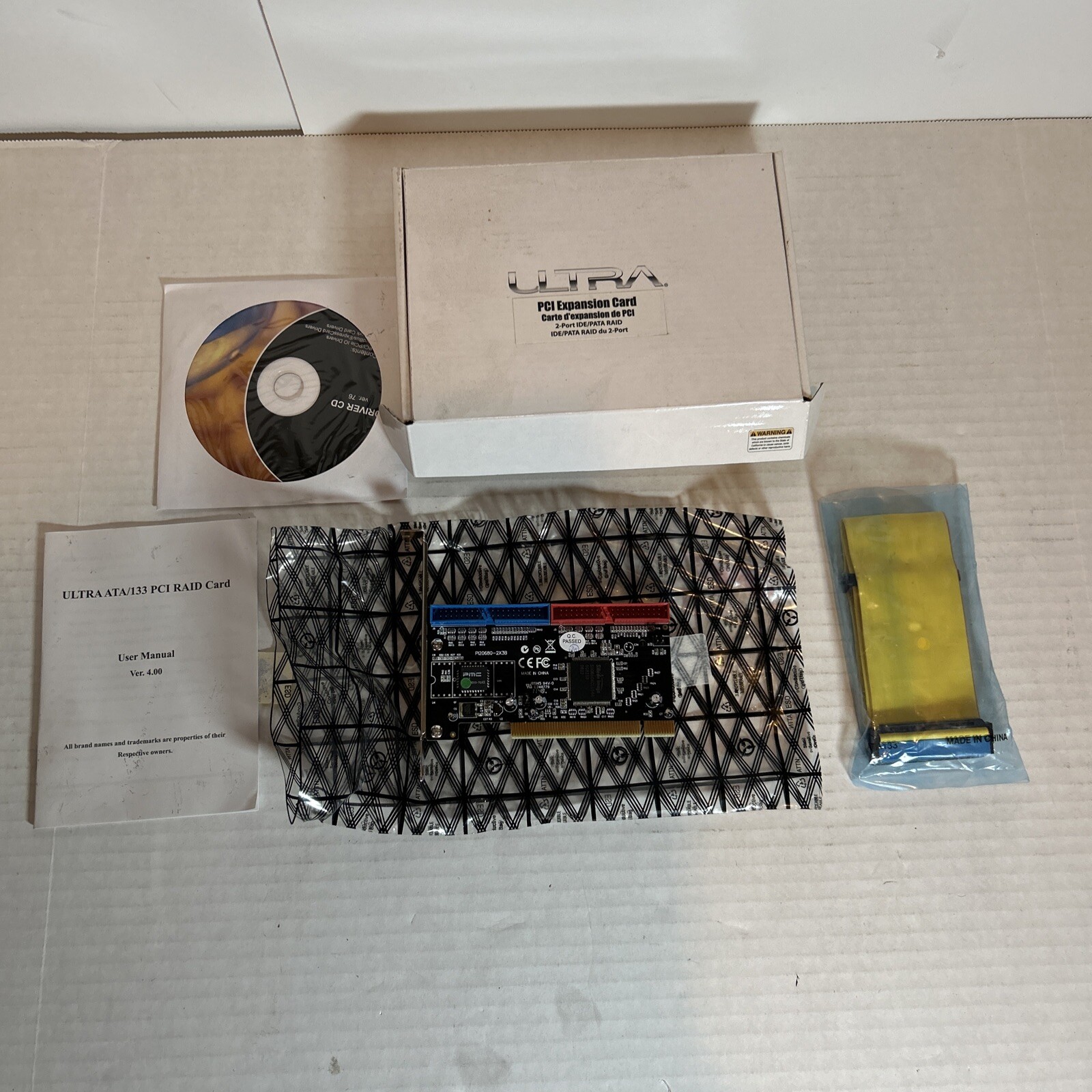 Ultra 2-Port IDE/PATA PCI Expansion Card - 2-Ports, IDE/PATA PCI, RAIDU12-41836