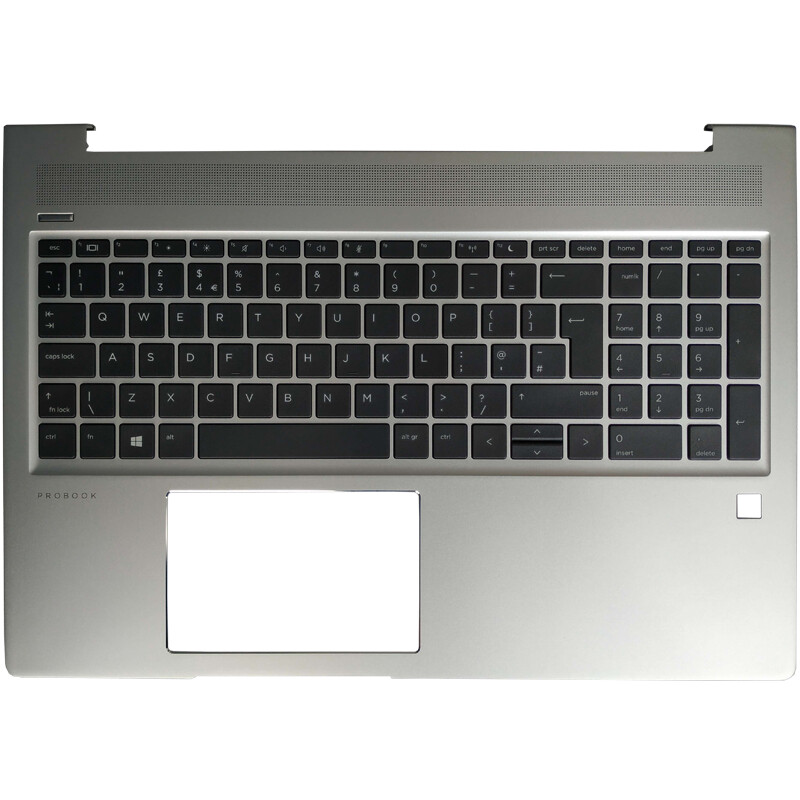 Laptop NEW UK keyboard FOR HP ProBook 455R 455 450 G6 G7 Palmrest Cover
