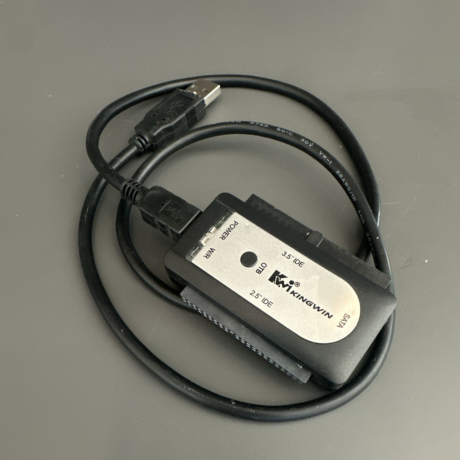 KingWin USB Adapter. For 3.5 Inch IDE,  2.5 Inch IDE & SATA Internal Drives
