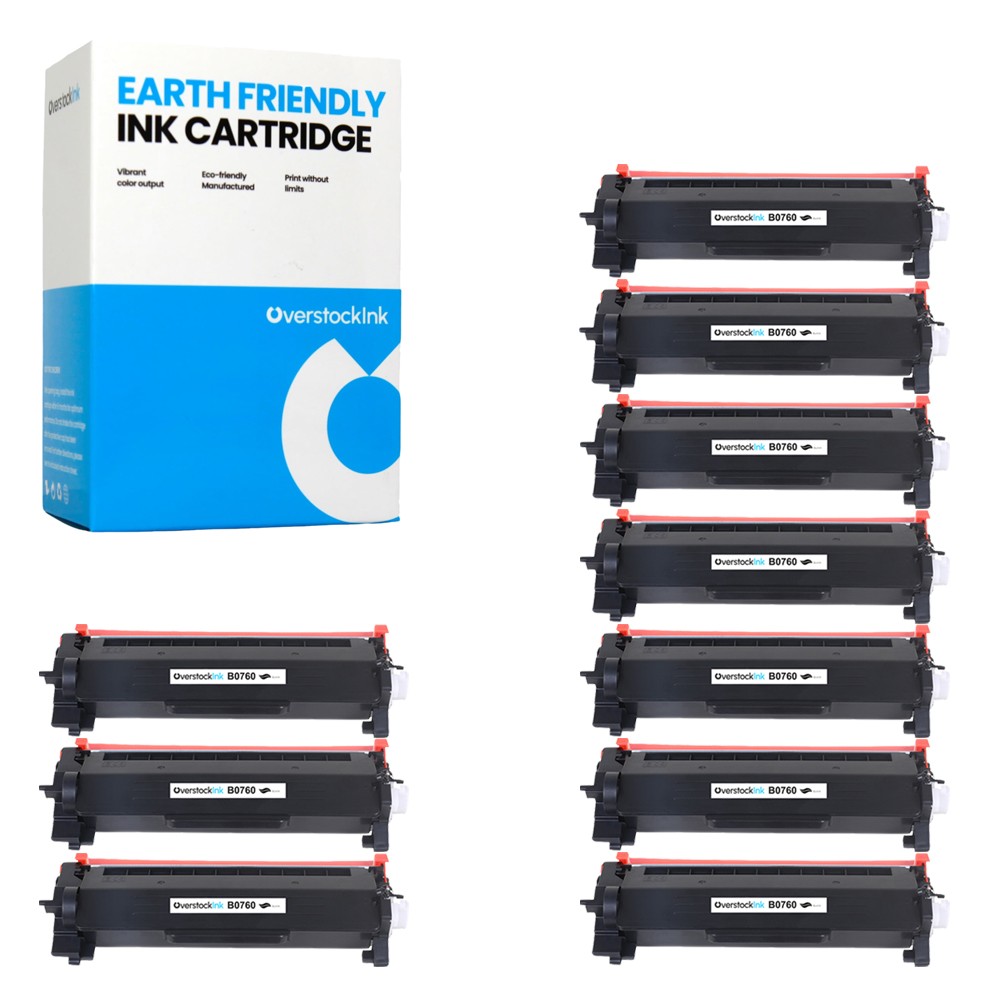 8PK Compatible OSI TN760 Printer Cartridges fits Brother HL-L2390DW MFC-L2750DW