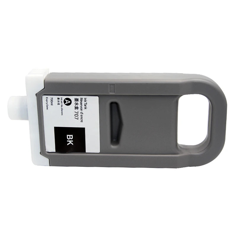 PFI 707 Compatible Ink Cartridge With Dye Ink for Canon IPF 830 840 850 Printers