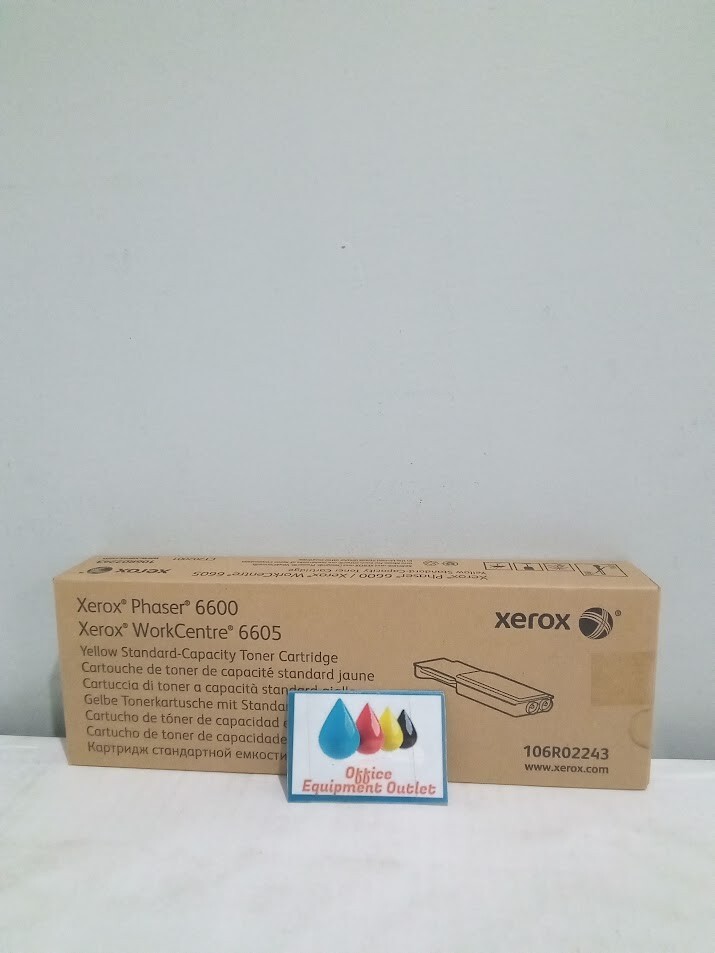 Xerox 106R02243 Yellow Laser Toner Cartridge