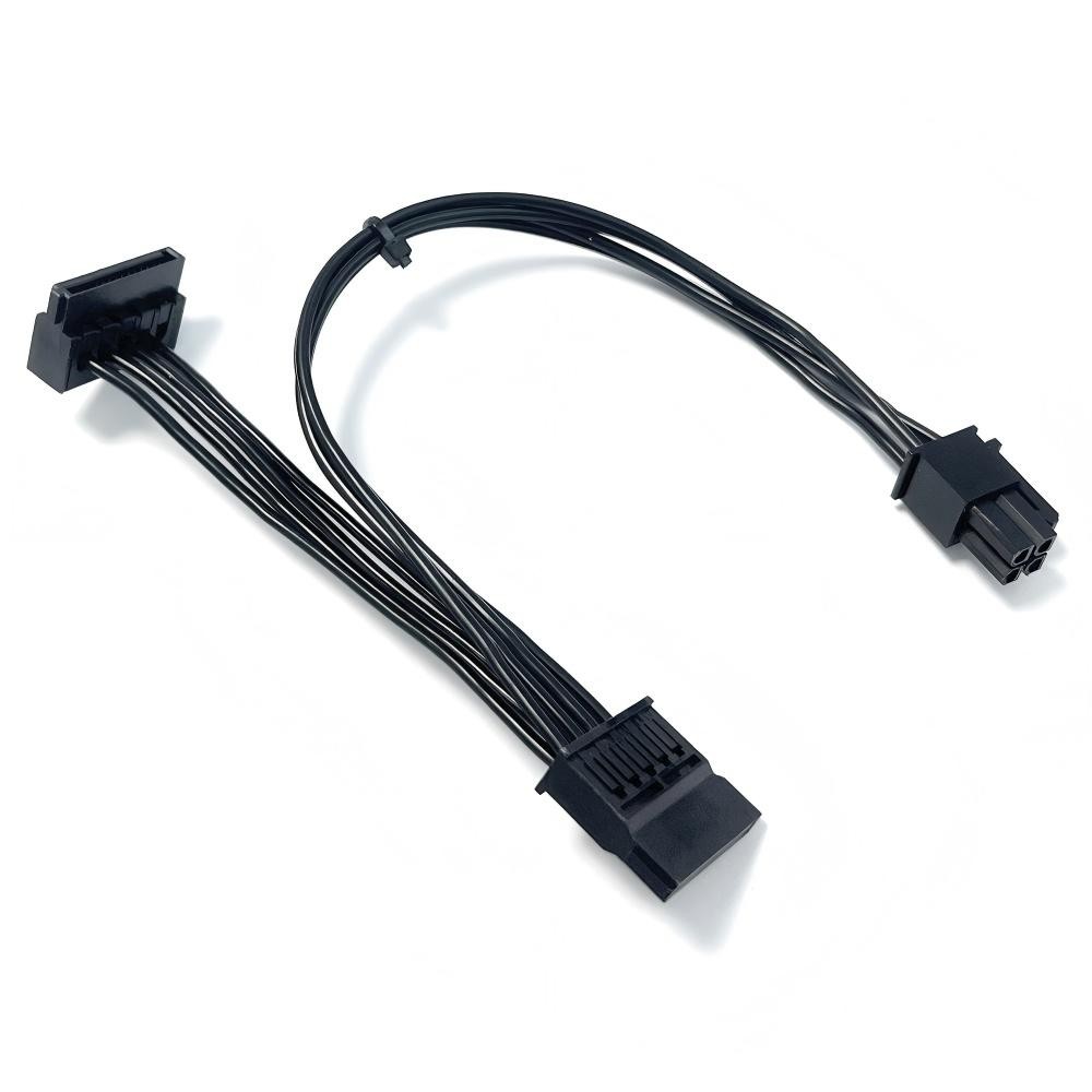 SATA Power supply cable For HP M01 N01 S01 Pwr(2*2) TO 2 SATA 15p L68308-001
