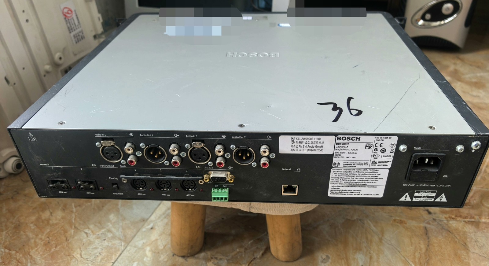 1PC USED BOSCH DCN-CCU2 Control Unit 1 Year Warranty 100% Tested