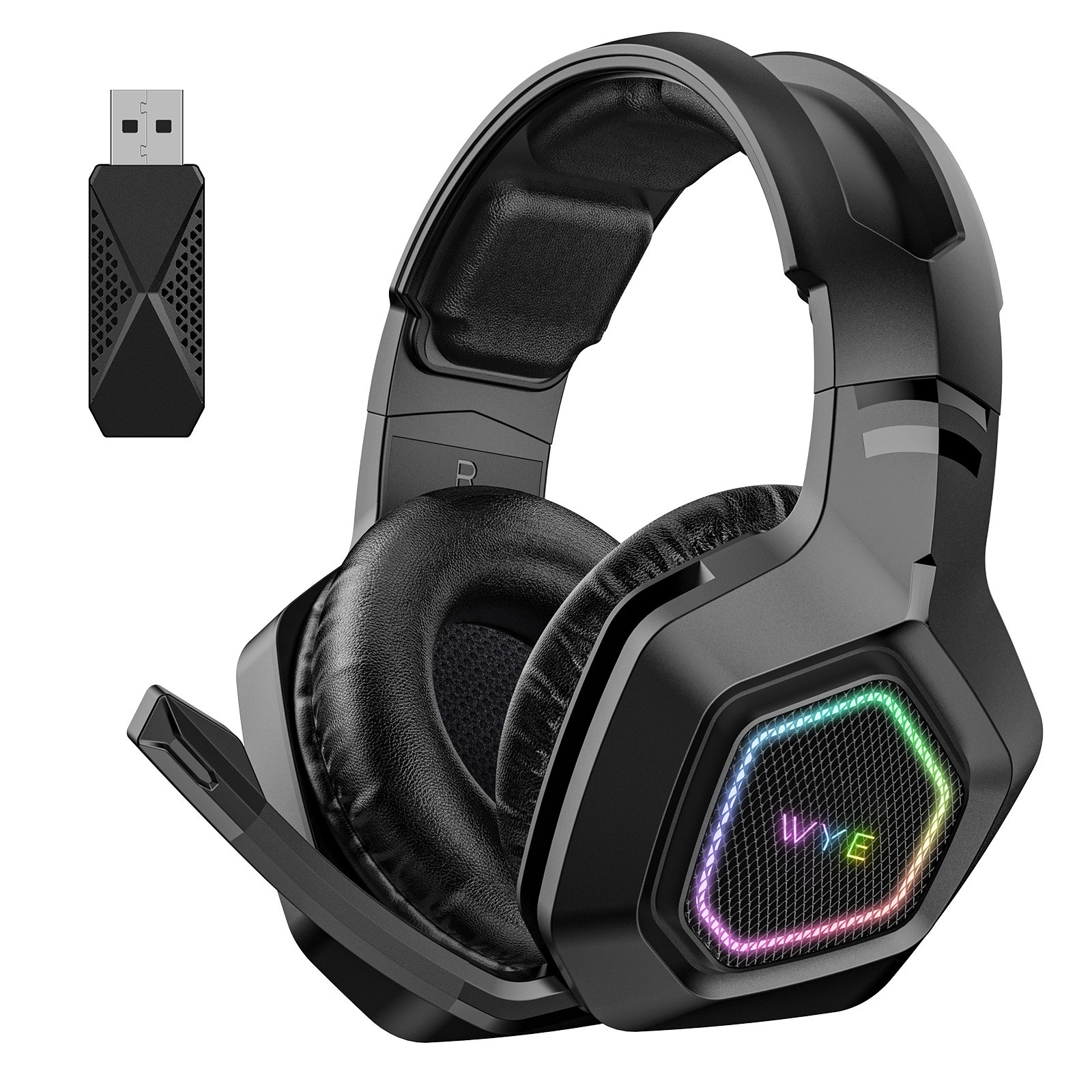 Wireless Gaming Headset Bluetooth 5.1 – Surround Sound, Noise Cancelling Quality