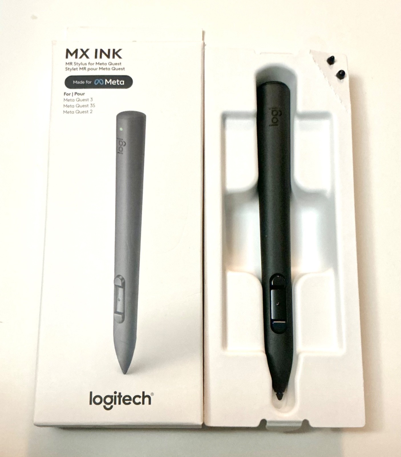 Logitech MX Ink Mixed-Reality (MR) Stylus, barely used, excellent condition