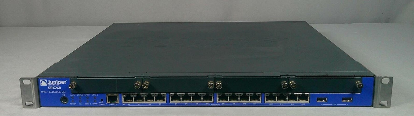 JUNIPER SRX240 Gateway Firewall Router Security Appliance ***Used Good ***