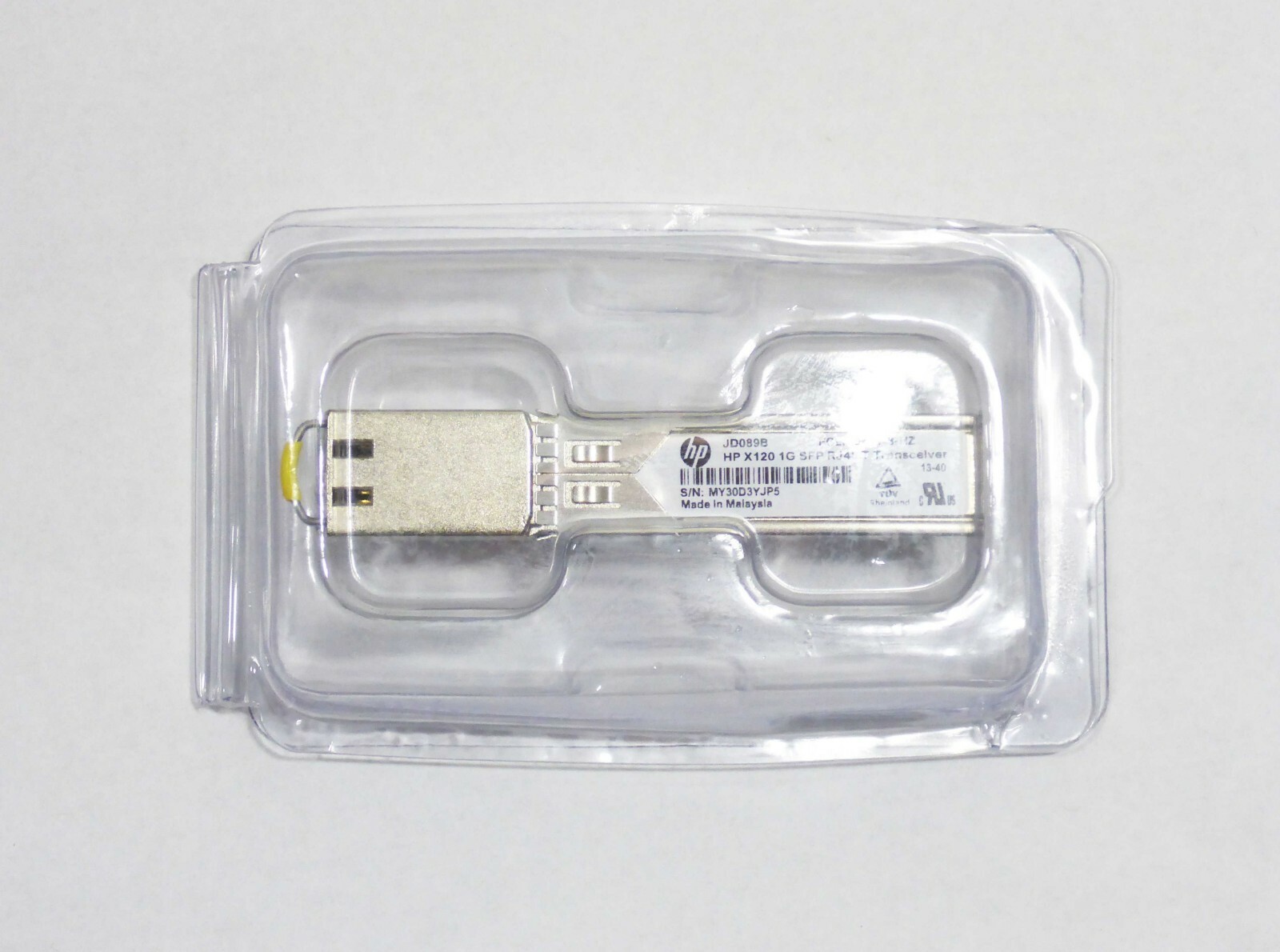 HP JD089B HPE X120 1G SFP RJ45 T Copper SFP-T Aruba/HPE switches.