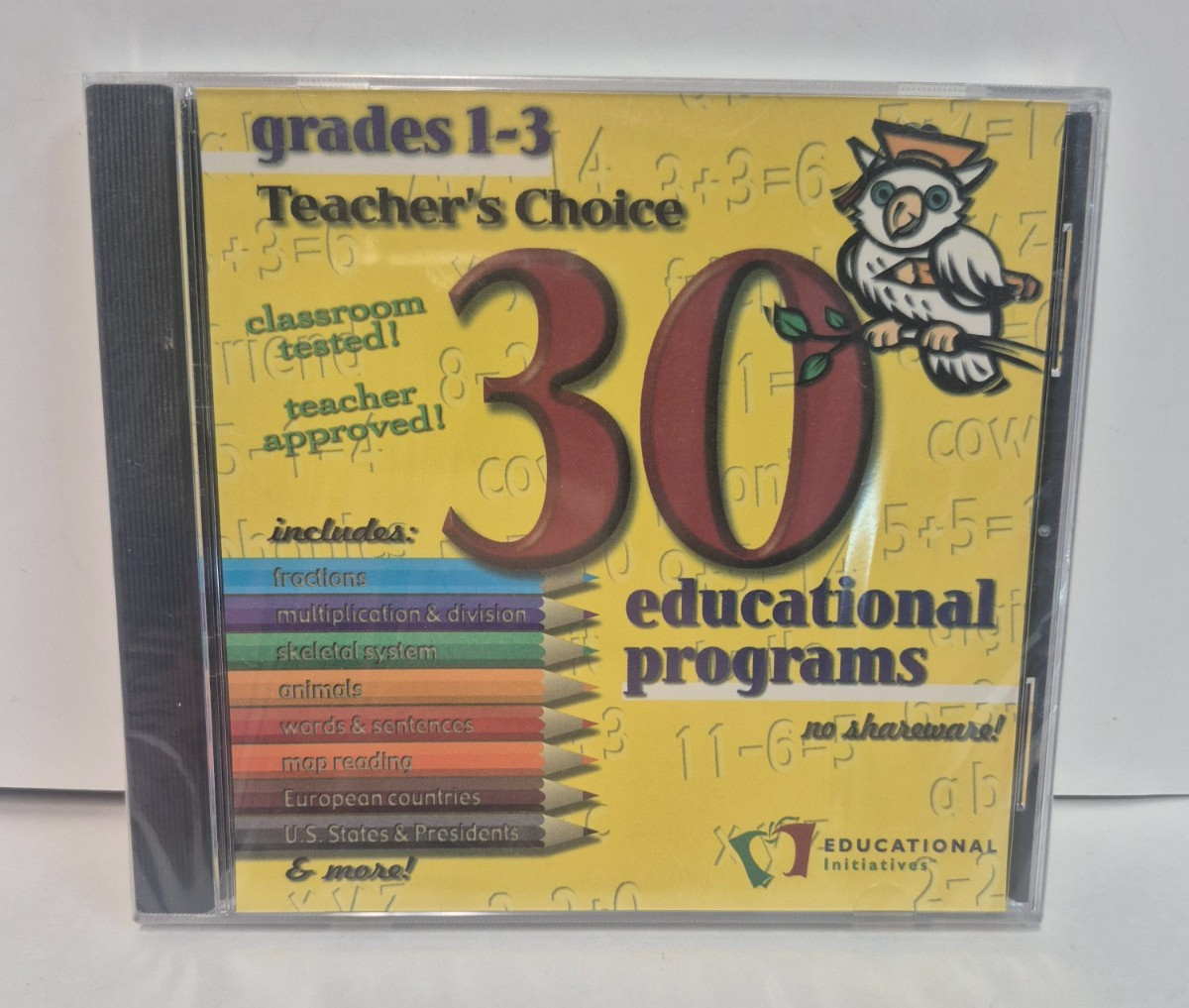 EDUCATIONAL INITIATIVES GRADES 1-3 TEACHERS CHOICE 30 EDUCATIONAL PROGRAMS CDROM