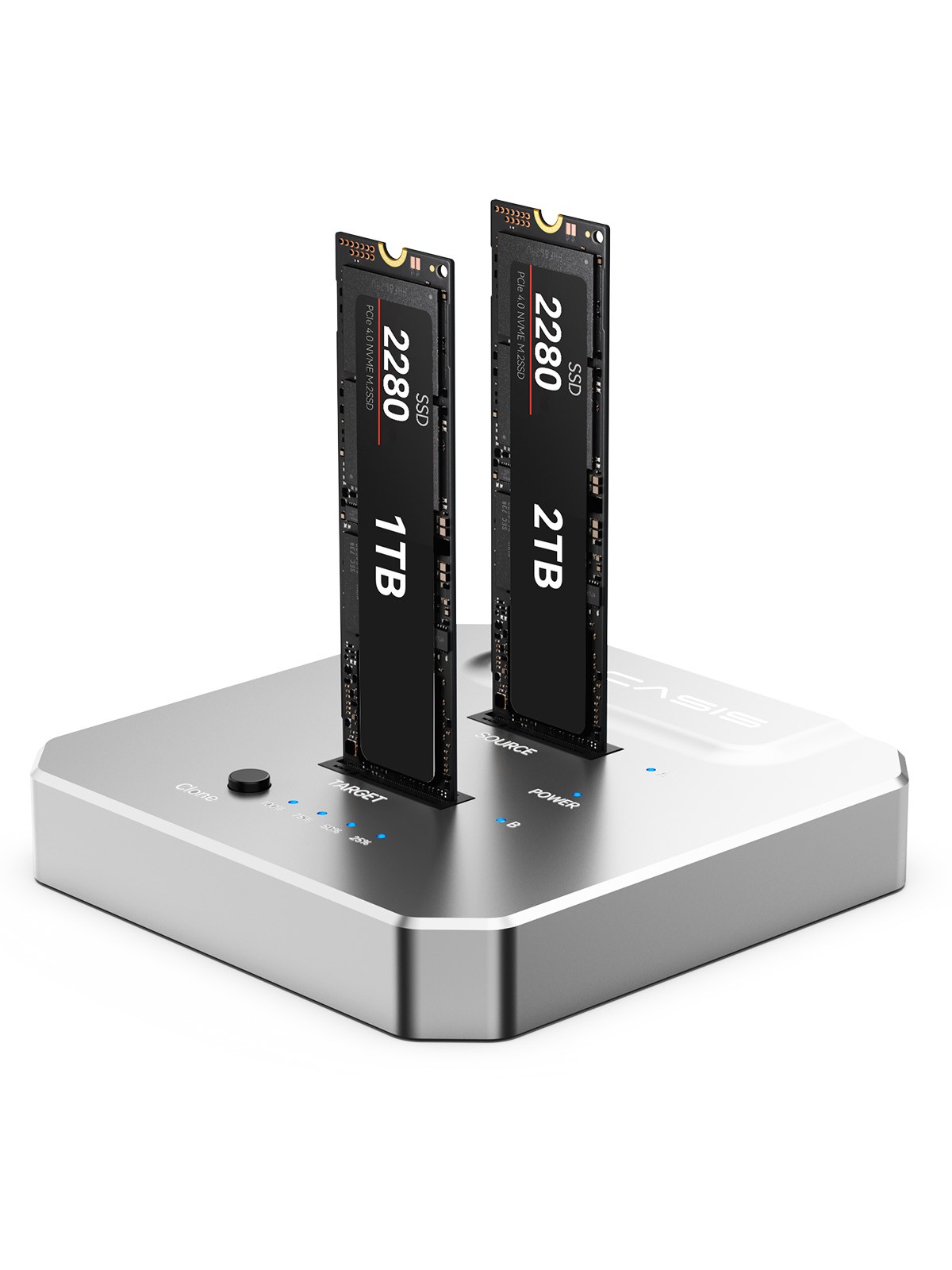 ACASIS 20Gbps USB-C to M.2 NVMe SSD Docking Station Read/Write/Offline Clone