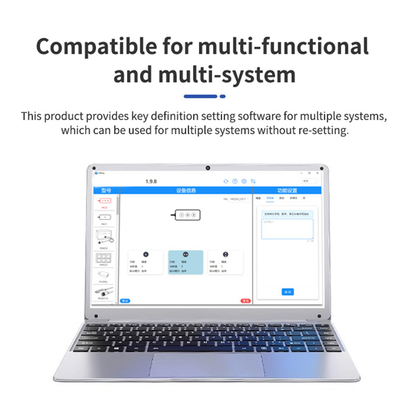 Customizable USB Keypad Recording Game Office Copy Paste Shortcut With Magn AGVU