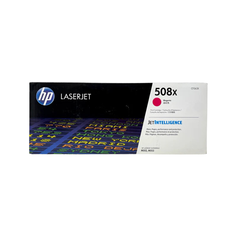 HP 508X High Yield Magenta Original LaserJet Toner Cartridge (CF363X) New Open