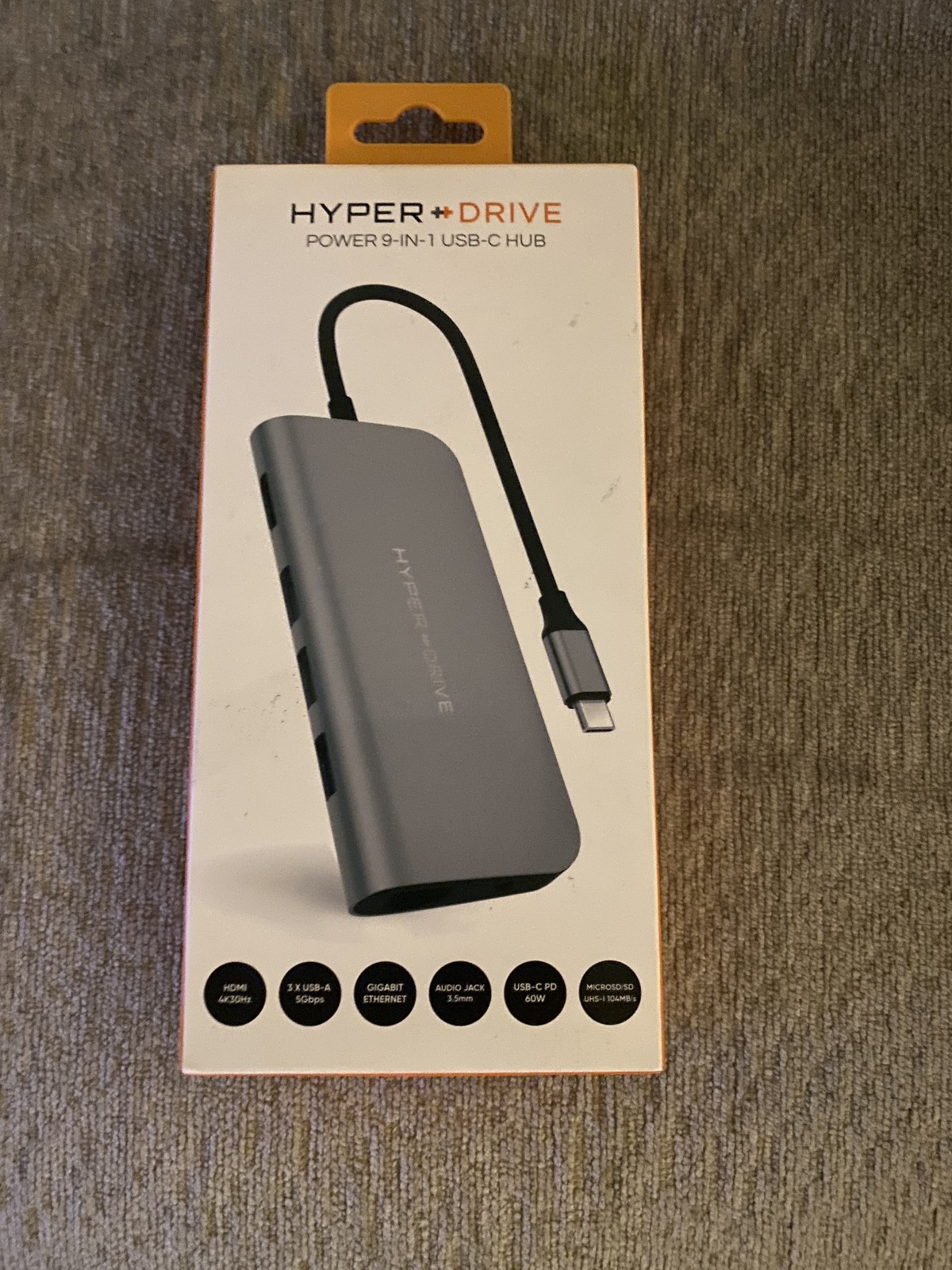 HyperDrive HD30F- 9-in-1 USB-C Hub Docking for MacBook & PC