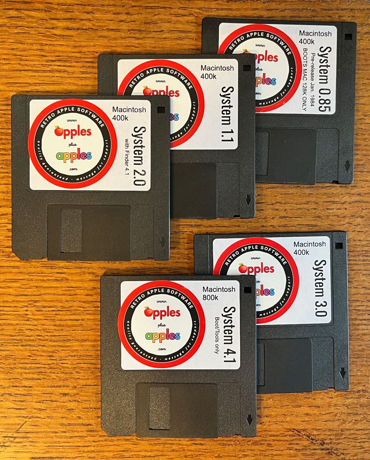 System Disks Early Macs -TESTED&GUARANTEED- Mac Operating Systems 0.85-6.0 🍎➕🍏