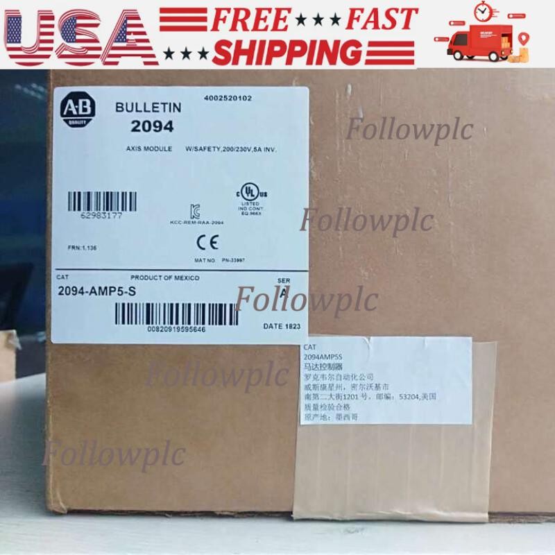 New Allen Bradley 2094-AMP5-S  AC Servo Power Module 2094AMP5S