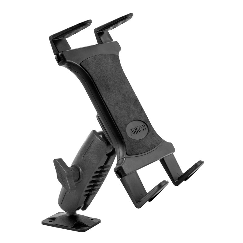 Arkon Heavy Duty Car Drill Base Flat Surface Mount For Apple iPad and iPad Air
