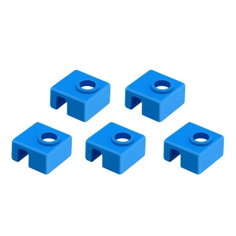 5pcs 3d Printer Heater Block Silicone Sock Hotend Cover For Creality Ender 3